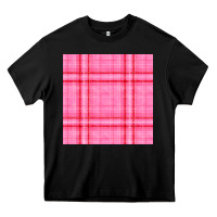 Black valentines day plaid seamless pattern Heavy Core Tee - BundleAndBundleShop