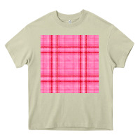 Mossy valentines day plaid seamless pattern Heavy Core Tee - BundleAndBundleShop