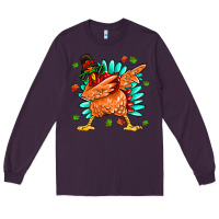 Plum turkey Long Sleeve Tee - MaliasSmallBusiness