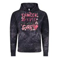 Cloud Black cancer picked the wrong girl malia Vintage Hoodie - MaliasSmallBusiness