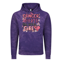 Cloud Purple cancer picked the wrong girl malia Vintage Hoodie - MaliasSmallBusiness