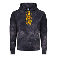 Cloud Black childhood cancer awareness dreamcatcher Vintage Hoodie - Jasminsmagicworld