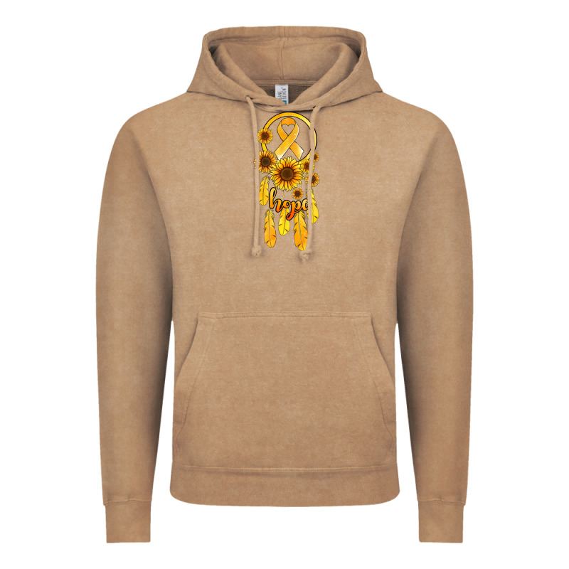 Childhood Cancer Awareness Dreamcatcher Vintage Hoodie by Jasminsmagicworld | Teevron