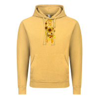 Vintage Mustard childhood cancer awareness dreamcatcher Vintage Hoodie - Jasminsmagicworld