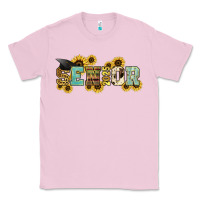 Bubblegum Pink senior 2025 sunflowers Classic Tee - NancyCooperArtShop