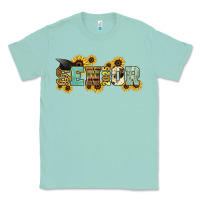 Seafoam senior 2025 sunflowers Classic Tee - NancyCooperArtShop