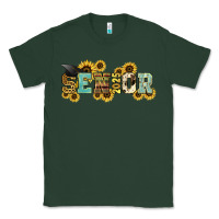Sports Green senior 2025 sunflowers Classic Tee - NancyCooperArtShop