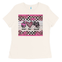 Bone peace love racing Ladies Tee - JahusDesignShop