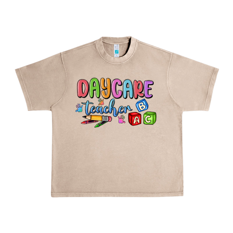 Daycare Teacher Urban Heavy Tee by MaliasSmallBusiness | Teevron