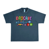 Midnight Navy daycare teacher Urban Heavy Tee - MaliasSmallBusiness