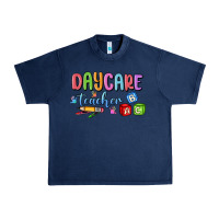 Navy daycare teacher Urban Heavy Tee - MaliasSmallBusiness