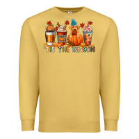 Antique Gold tis the season Premium Sweatshirt - CowGirlArtShop