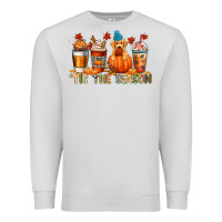 Dove Grey tis the season Premium Sweatshirt - CowGirlArtShop