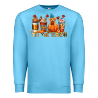 Ocean Blue tis the season Premium Sweatshirt - CowGirlArtShop
