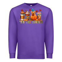 Purple tis the season Premium Sweatshirt - CowGirlArtShop