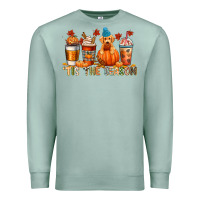 Seafoam tis the season Premium Sweatshirt - CowGirlArtShop
