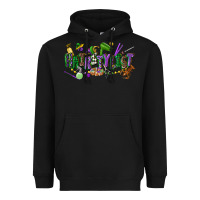 Black hairstylist mardi gras Heavyweight Hoodie - CowGirlArtShop