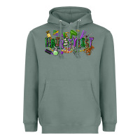 Sage hairstylist mardi gras Heavyweight Hoodie - CowGirlArtShop