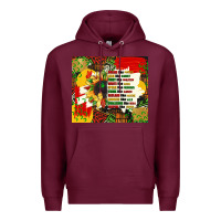Burgundy dream like martin juneteenth quote Premium Hoodie - CowGirlArtShop