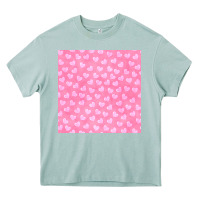 Arona valentines day heart seamless pattern Heavy Core Tee - BundleAndBundleShop