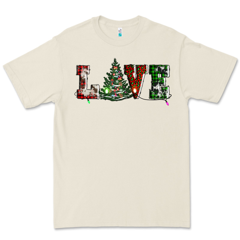 Love Christmas Tree Premium Tee by AdoDesignShop | Teevron