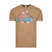 Vintage Coffee happy easter Vintage Tee - MaliasSmallBusiness