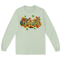 Matcha thankful pumpkins Long Sleeve Tee - MaliasSmallBusiness