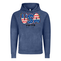 Vintage Denim usa since 1776 Vintage Hoodie - MaliasSmallBusiness