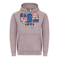 Vintage Zinc usa since 1776 Vintage Hoodie - MaliasSmallBusiness