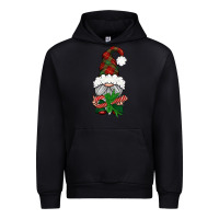 Black Christmas Gnome With Candy Urban Hoodie - BundleAndBundleShop