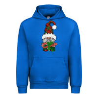 Cobalt Christmas Gnome With Candy Urban Hoodie - BundleAndBundleShop