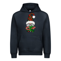 Navy Christmas Gnome With Candy Urban Hoodie - BundleAndBundleShop