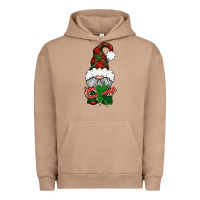 Pigment Burro Christmas Gnome With Candy Urban Hoodie - BundleAndBundleShop