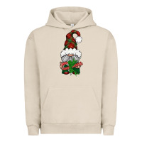 Pigment French Oak Christmas Gnome With Candy Urban Hoodie - BundleAndBundleShop