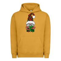Pigment Peanut Butter Christmas Gnome With Candy Urban Hoodie - BundleAndBundleShop