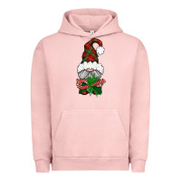 Pigment Salmon Christmas Gnome With Candy Urban Hoodie - BundleAndBundleShop