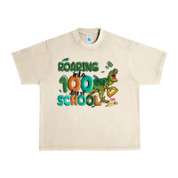 Sandshell roaring into 100 day of school Urban Heavy Tee - MaliasSmallBusiness