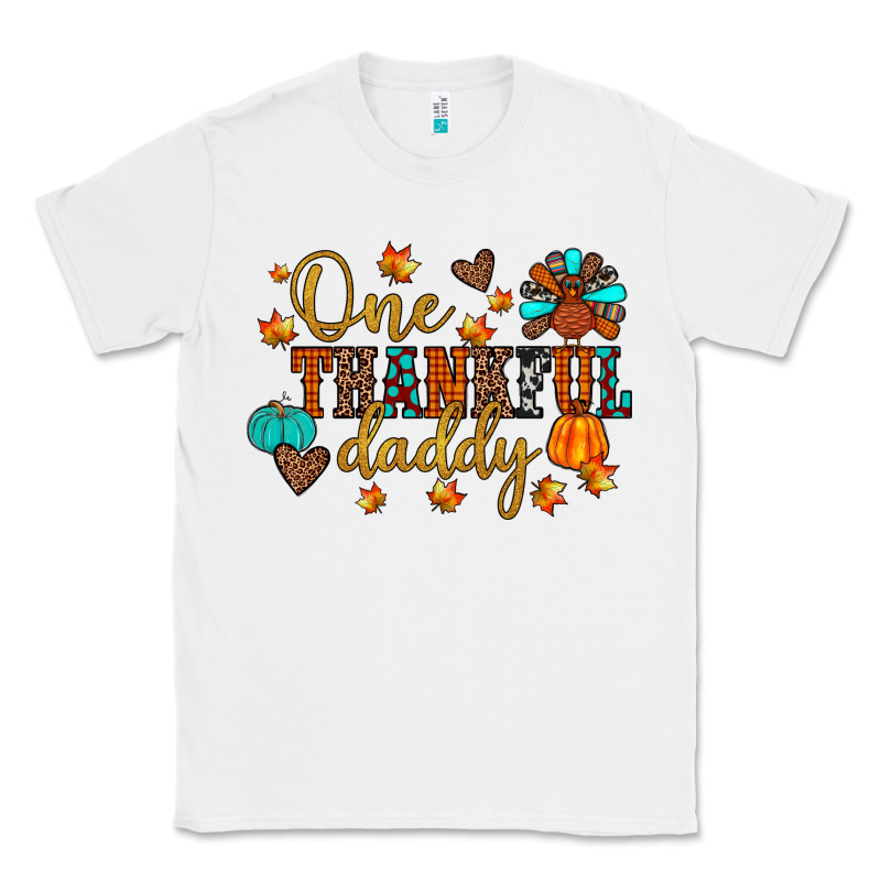 One Thankful Daddy Classic Tee by JahusDesignShop | Teevron