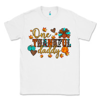 White one thankful daddy Classic Tee - JahusDesignShop