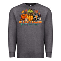Charcoal Heather in every season i will praise him Premium Sweatshirt - CowGirlArtShop