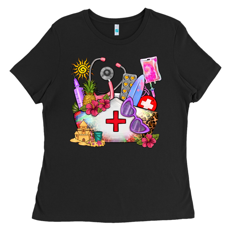 Nurse  Summer Ladies Tee by AdoDesignShop | Teevron