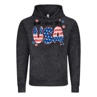 Vintage Black god bless america Vintage Hoodie - MaliasSmallBusiness