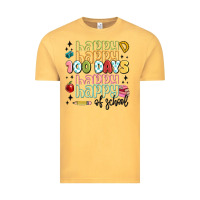 Vintage Mustard 100 days of school Vintage Tee - MaliasSmallBusiness