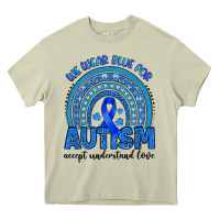 Mossy we wear blue for autism accept understand love Heavy Core Tee - Artiststas