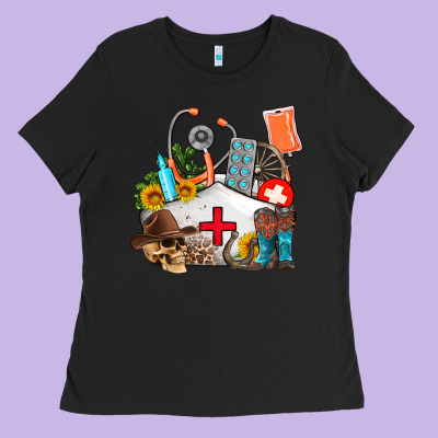 Nurse  Summer Ladies Tee Designed By Adodesignshop