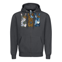 Smoke Easter Bunnies Zipper Hoodie - Bettercallsaul