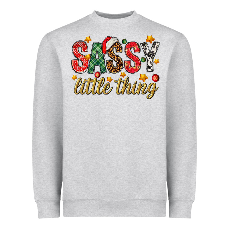 Sassy Litte Thing Heavyweight Sweatshirt by NancyCooperArtShop | Teevron
