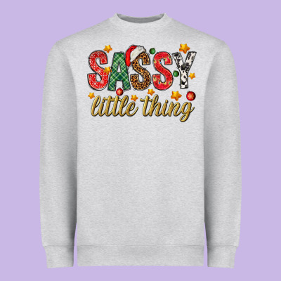 Sassy Litte Thing Heavyweight Sweatshirt Designed By Nancycooperartshop
