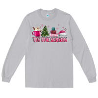 Moon Dust tis the season pink christmas Long Sleeve Tee - MaliasSmallBusiness