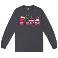 Smoke tis the season pink christmas Long Sleeve Tee - MaliasSmallBusiness